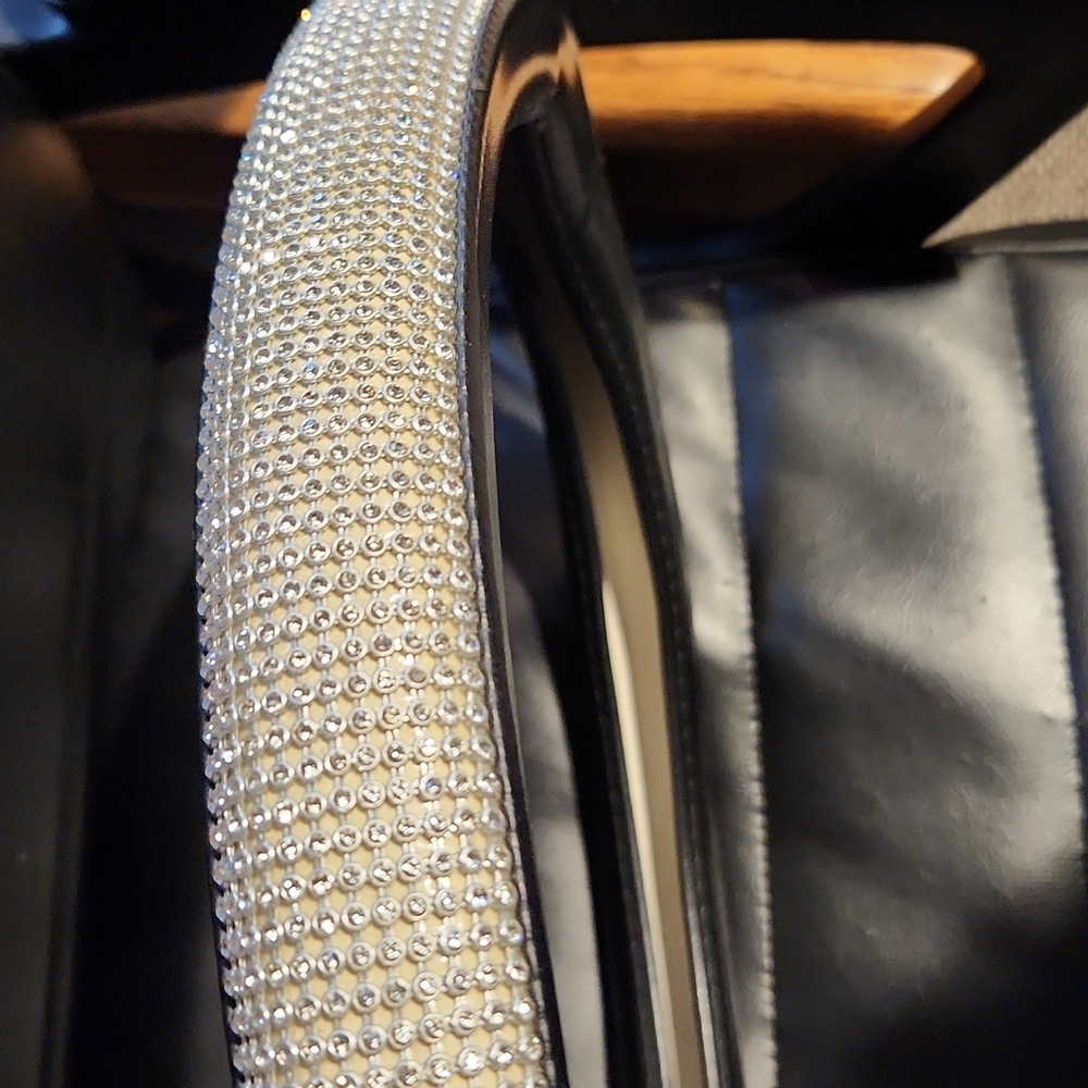 Bling steering wheel cover